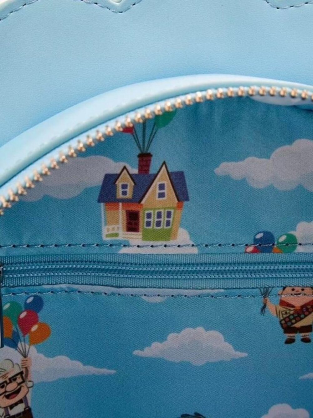 NWT Disney Loungefly Pixar Up Dug Balloon House Crossbody Bag - Picture 4 of 4